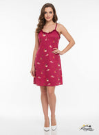 Printed Viscose Night Slip