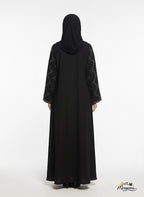 Embellished Black Abaya