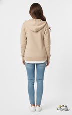 Full-Zip Hoodie with Kangaroo Pocket