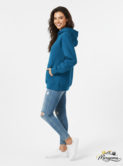 Atlantic Blue Heavyweight Hoodie