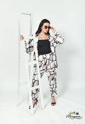Geometric Co-Ord Set – Japanese Satin