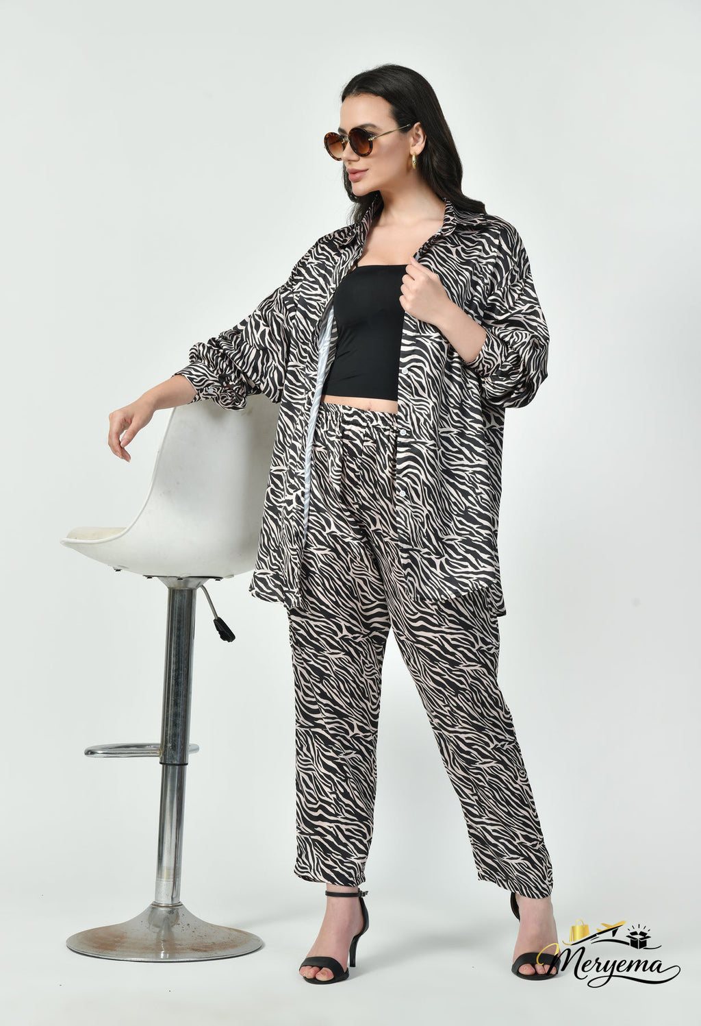 Zebra Pattern Co-Ord Set