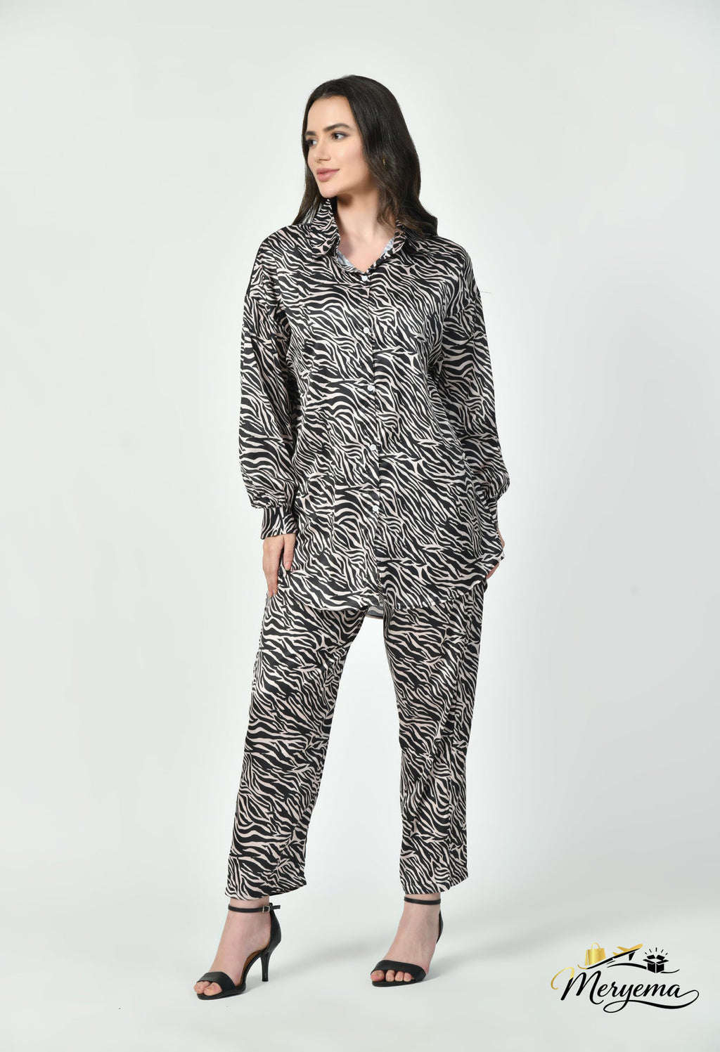 Zebra Pattern Co-Ord Set
