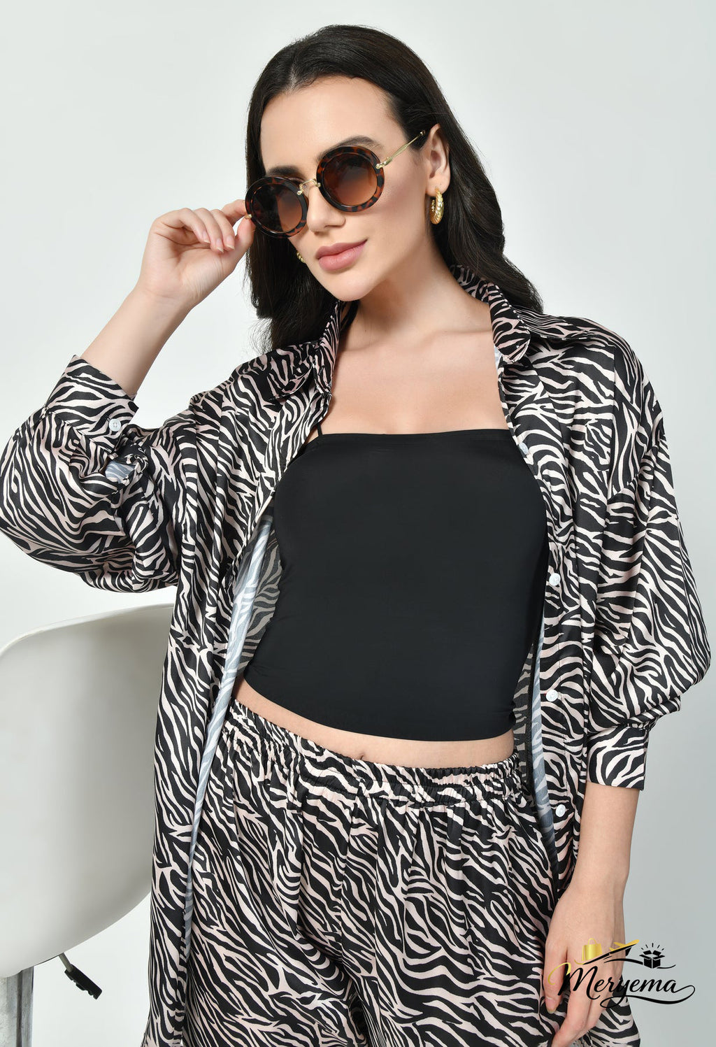 Zebra Pattern Co-Ord Set