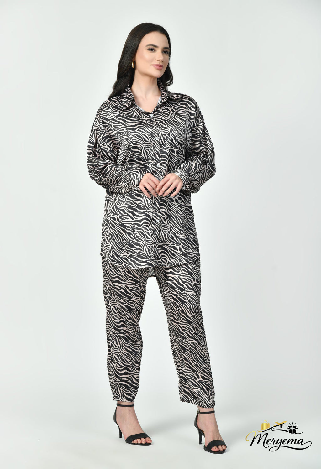 Zebra Pattern Co-Ord Set