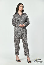 Zebra Pattern Co-Ord Set