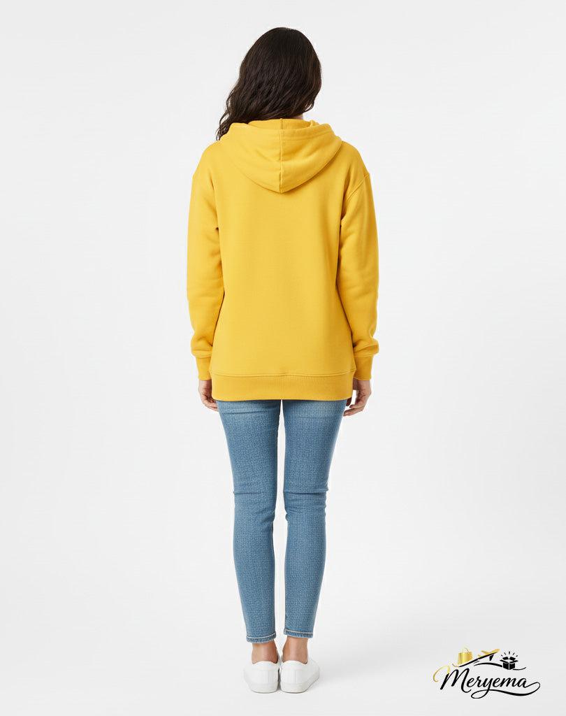Sunburst Yellow 390 GSM Heavyweight Pullover Hoodie